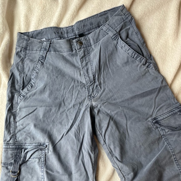 American Eagle Dreamy Drape Cargo Pants - Picture 1 of 5